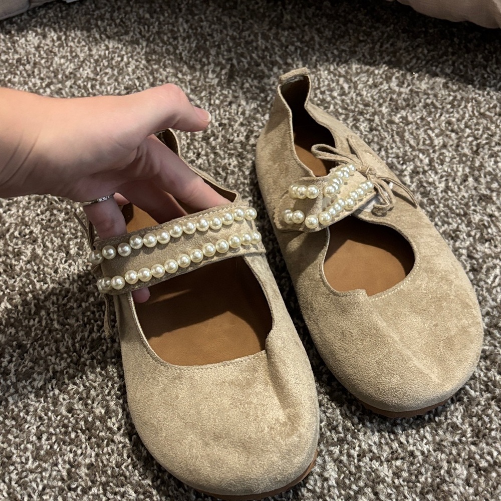 Pearl Embellished Shoes